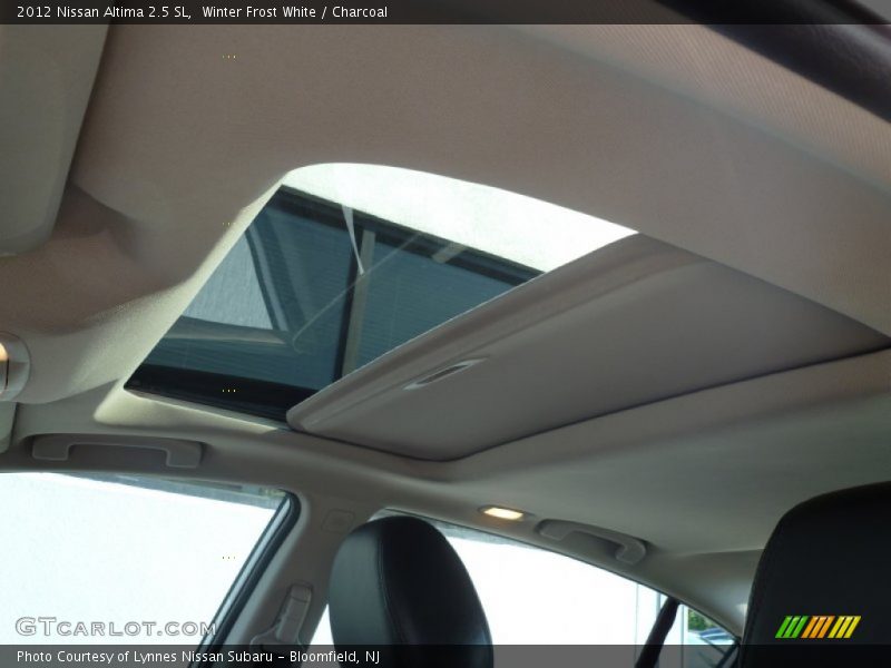 Winter Frost White / Charcoal 2012 Nissan Altima 2.5 SL
