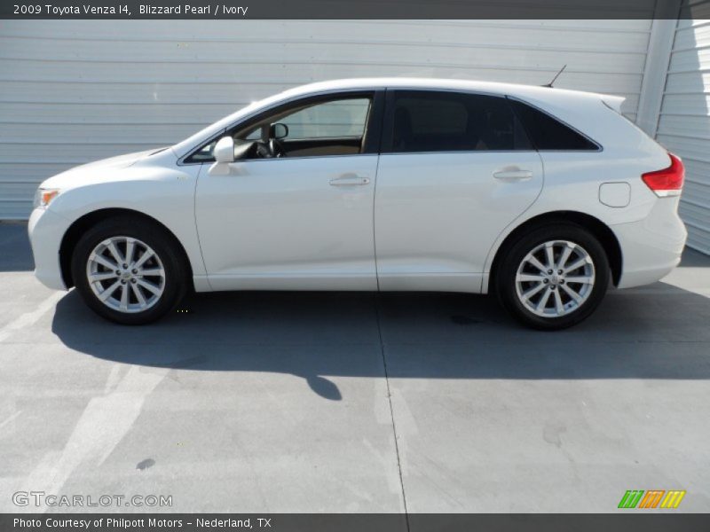 Blizzard Pearl / Ivory 2009 Toyota Venza I4