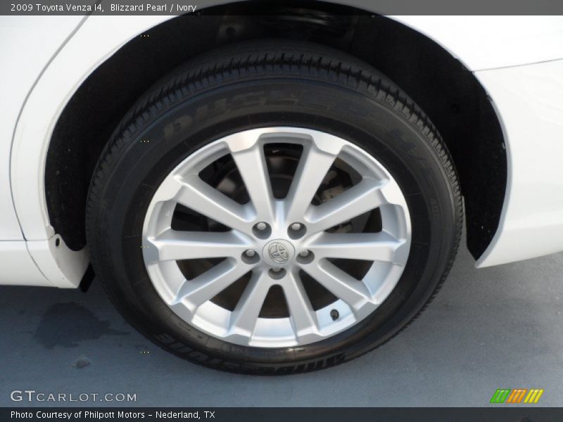 Blizzard Pearl / Ivory 2009 Toyota Venza I4