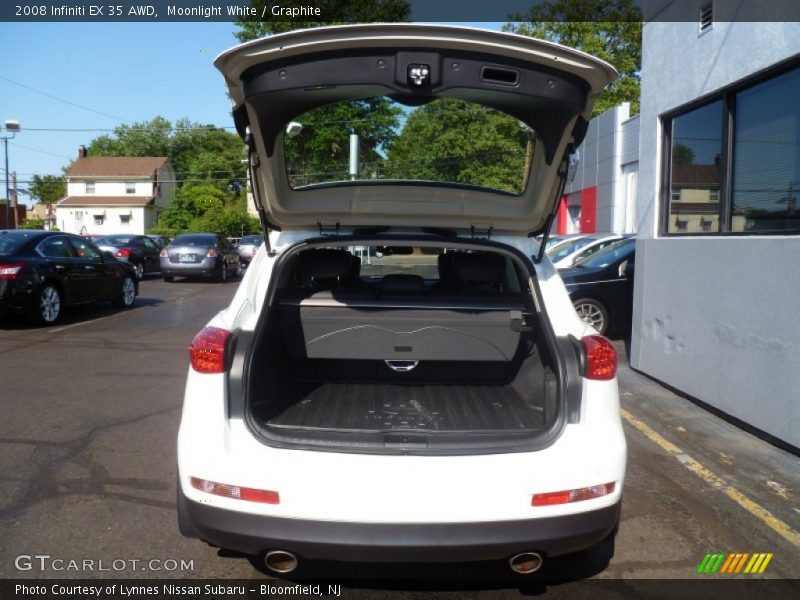 Moonlight White / Graphite 2008 Infiniti EX 35 AWD