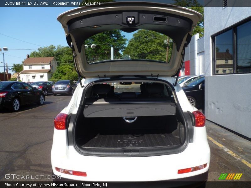 Moonlight White / Graphite 2008 Infiniti EX 35 AWD