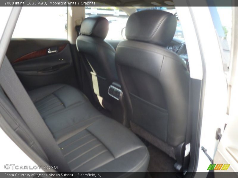 Moonlight White / Graphite 2008 Infiniti EX 35 AWD