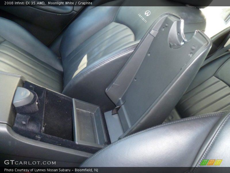 Moonlight White / Graphite 2008 Infiniti EX 35 AWD