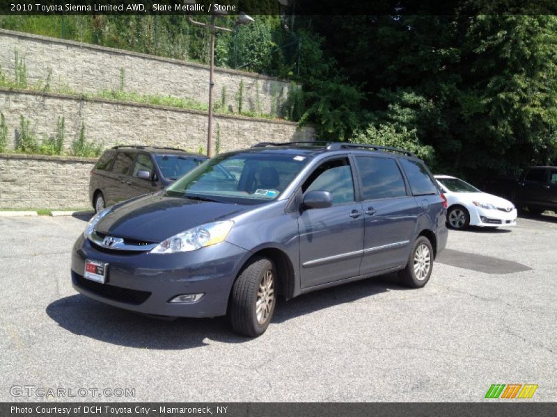 Slate Metallic / Stone 2010 Toyota Sienna Limited AWD