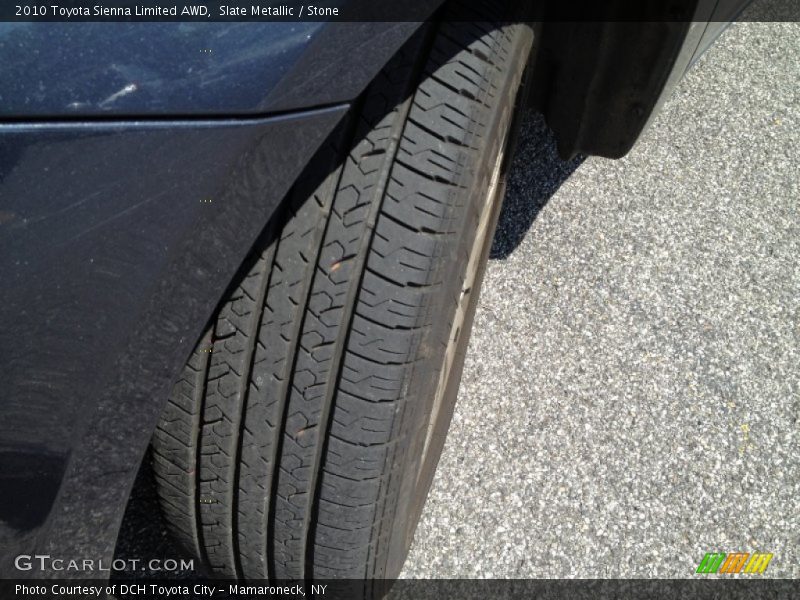 Slate Metallic / Stone 2010 Toyota Sienna Limited AWD