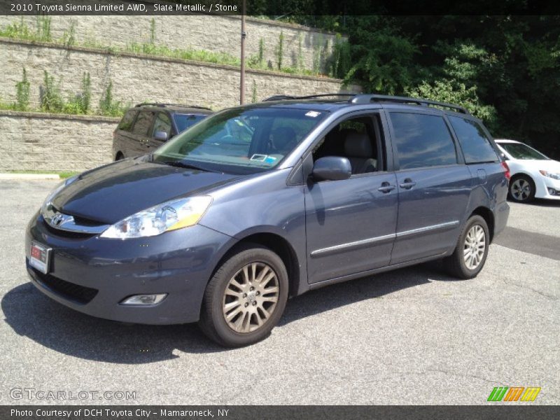 Slate Metallic / Stone 2010 Toyota Sienna Limited AWD