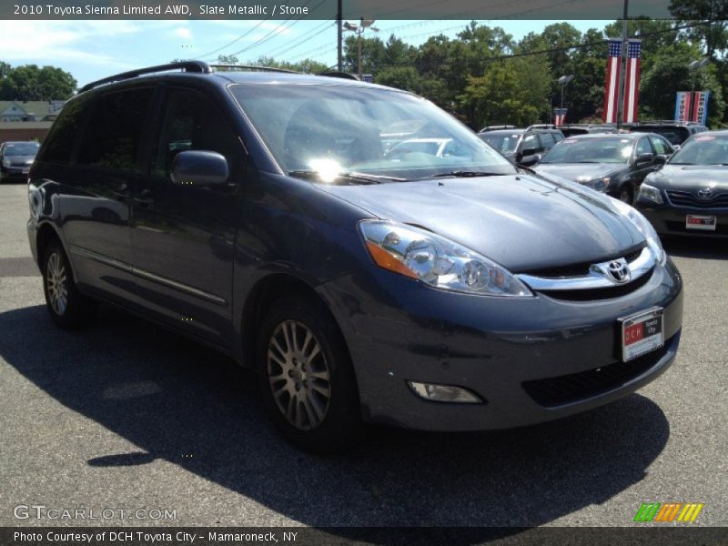 Slate Metallic / Stone 2010 Toyota Sienna Limited AWD