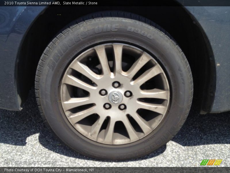 Slate Metallic / Stone 2010 Toyota Sienna Limited AWD