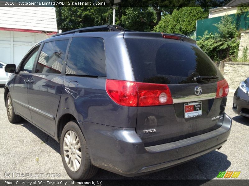 Slate Metallic / Stone 2010 Toyota Sienna Limited AWD