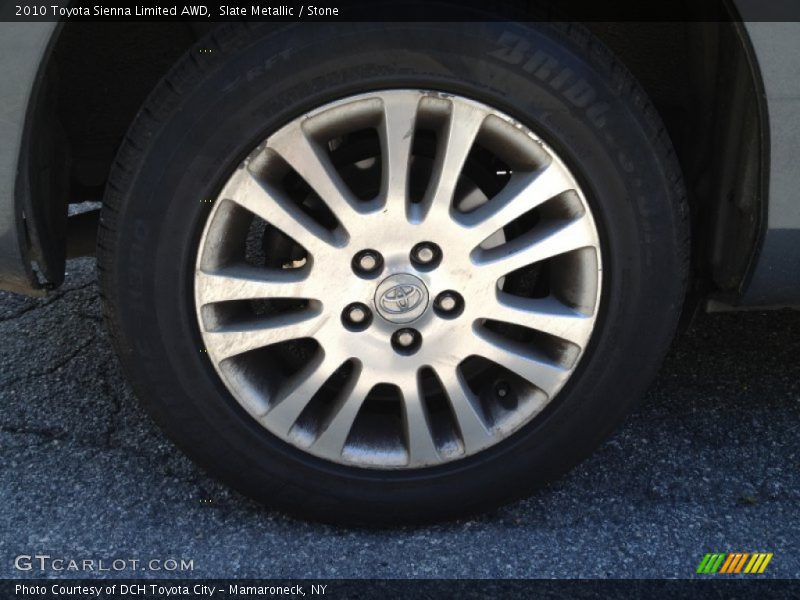 Slate Metallic / Stone 2010 Toyota Sienna Limited AWD