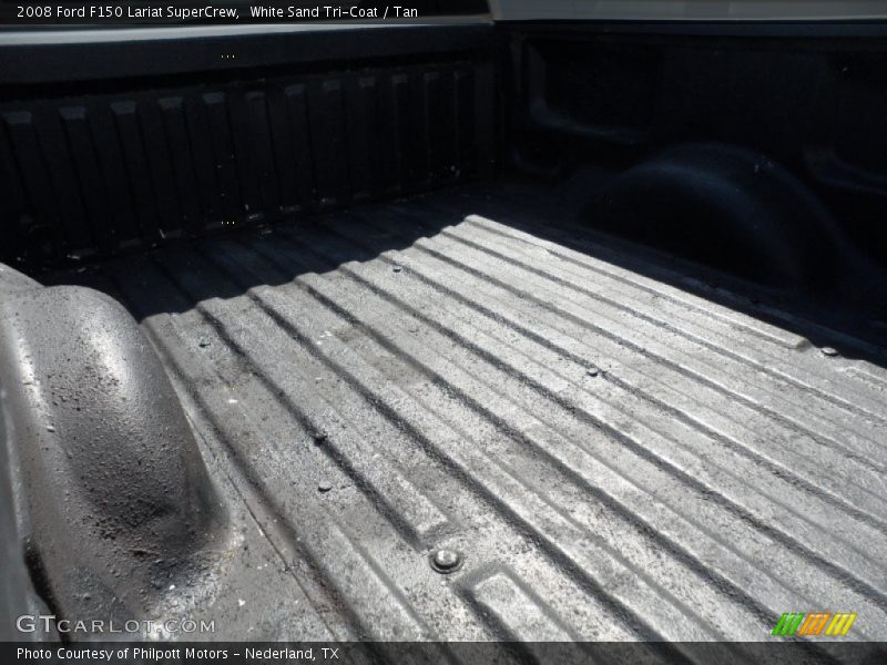 White Sand Tri-Coat / Tan 2008 Ford F150 Lariat SuperCrew