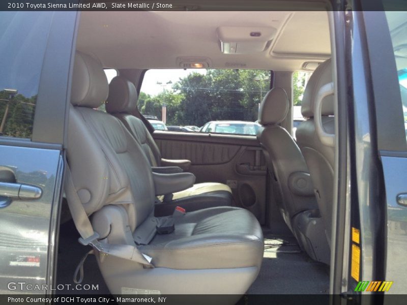 Slate Metallic / Stone 2010 Toyota Sienna Limited AWD