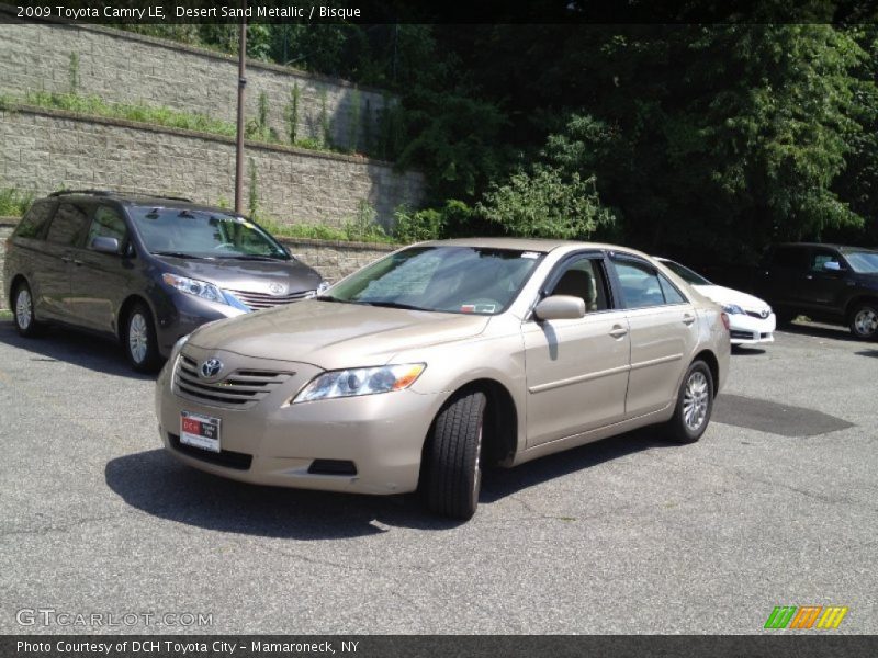 Desert Sand Metallic / Bisque 2009 Toyota Camry LE