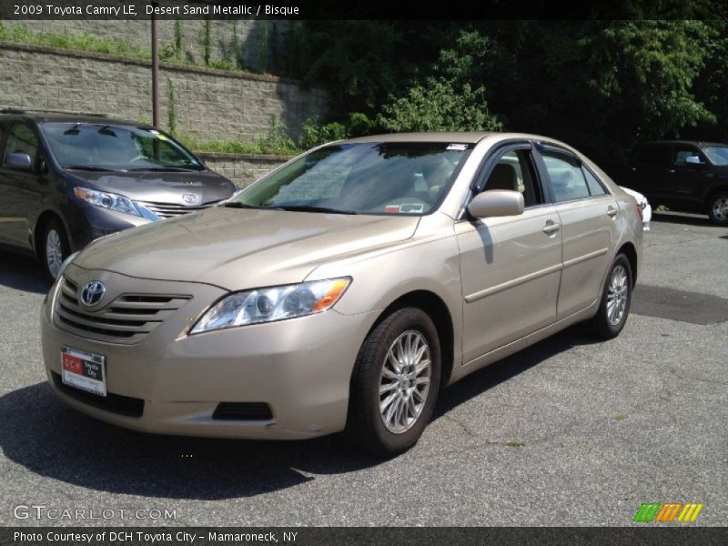 Desert Sand Metallic / Bisque 2009 Toyota Camry LE