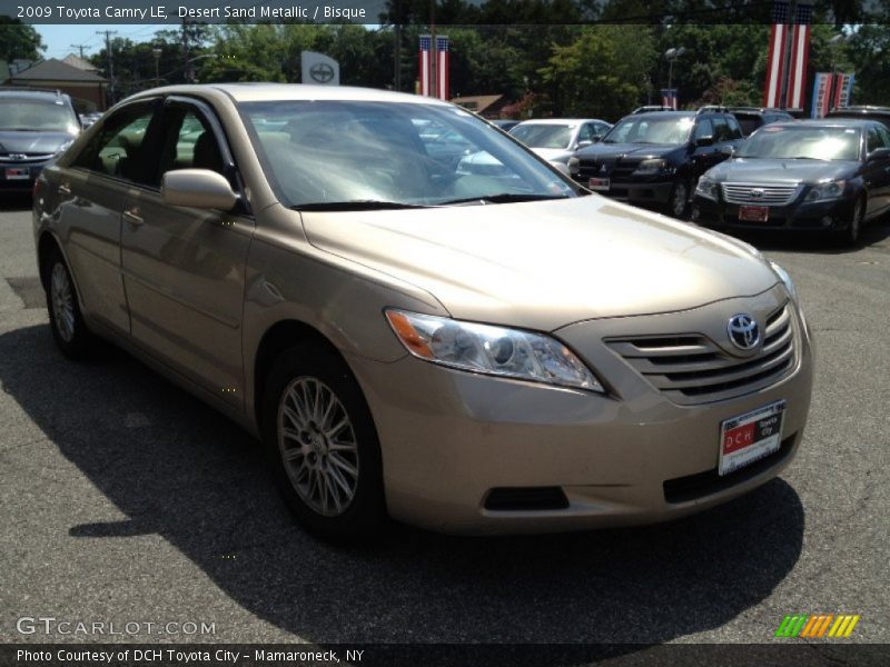 Desert Sand Metallic / Bisque 2009 Toyota Camry LE