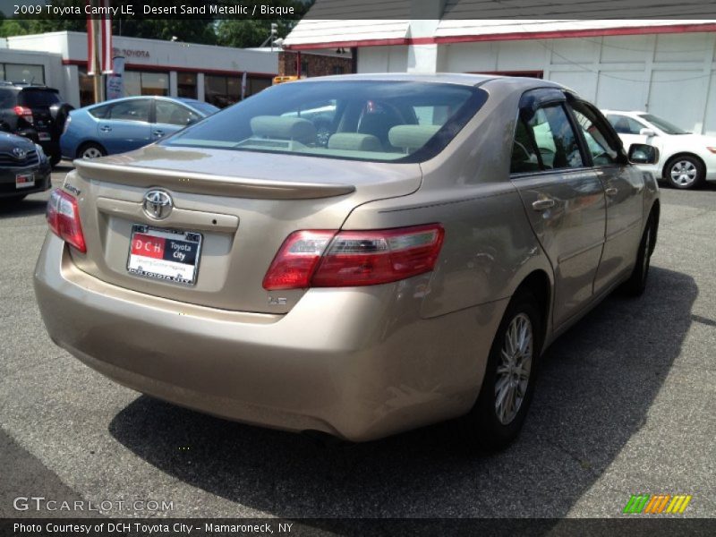 Desert Sand Metallic / Bisque 2009 Toyota Camry LE