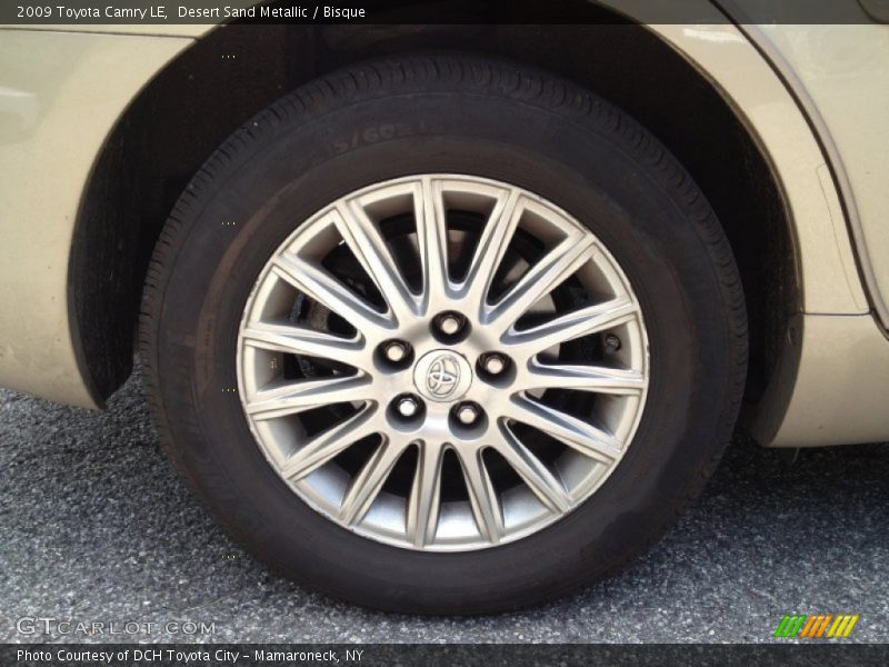 Desert Sand Metallic / Bisque 2009 Toyota Camry LE