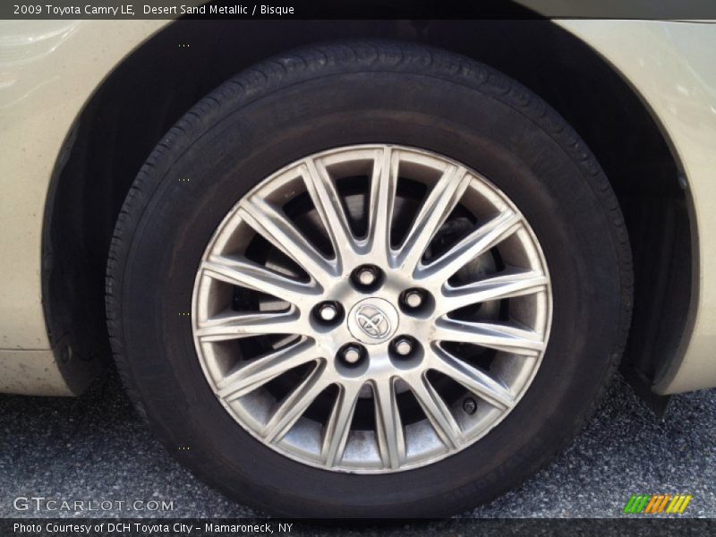 Desert Sand Metallic / Bisque 2009 Toyota Camry LE