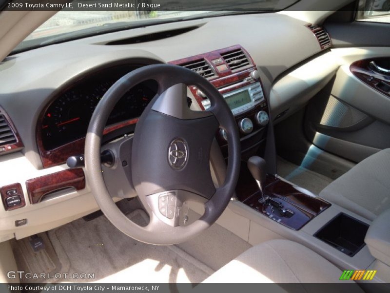Desert Sand Metallic / Bisque 2009 Toyota Camry LE