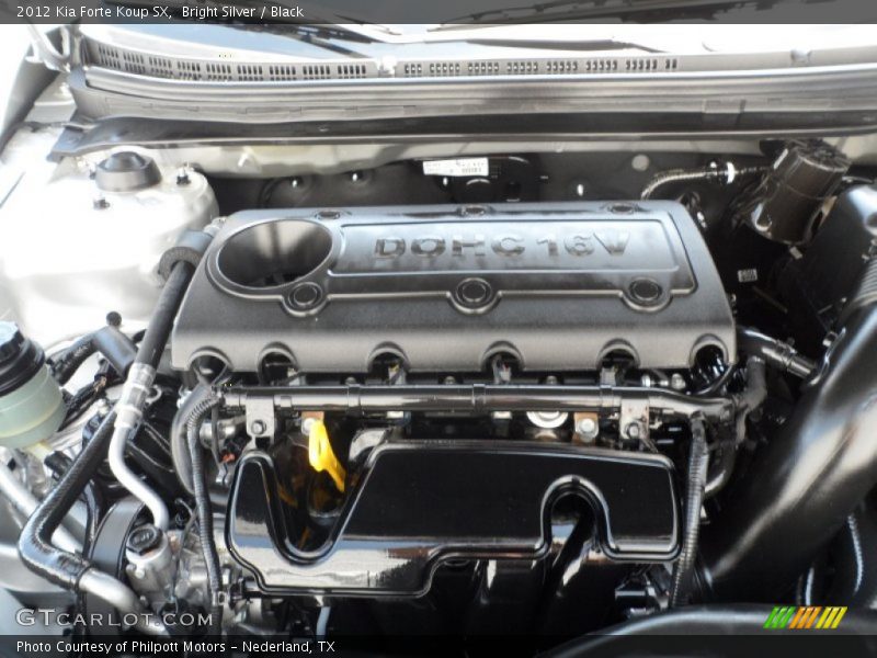  2012 Forte Koup SX Engine - 2.4 Liter DOHC 16-Valve CVVT 4 Cylinder