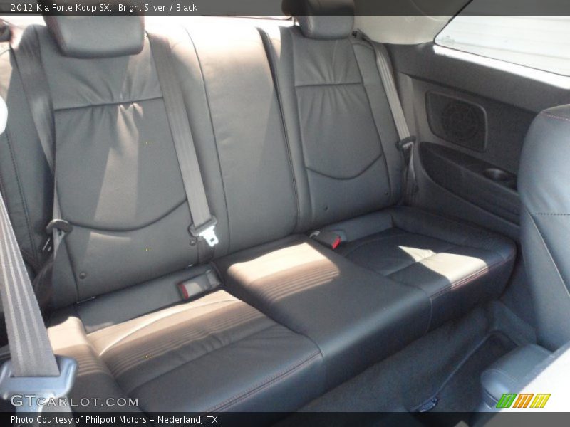 Rear Seat of 2012 Forte Koup SX