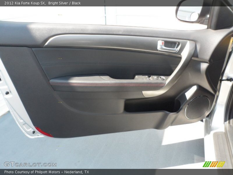 Bright Silver / Black 2012 Kia Forte Koup SX