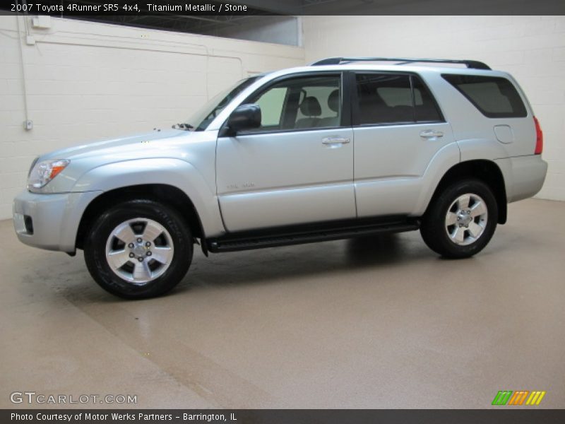 Titanium Metallic / Stone 2007 Toyota 4Runner SR5 4x4