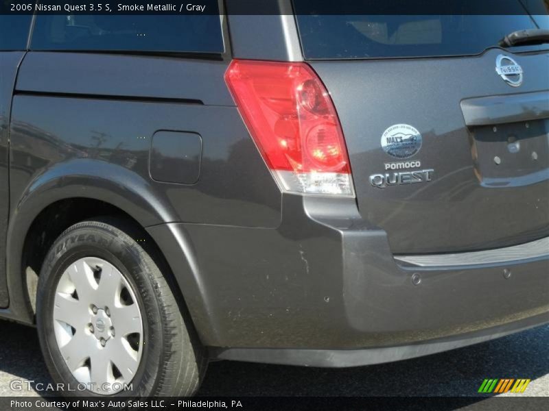 Smoke Metallic / Gray 2006 Nissan Quest 3.5 S