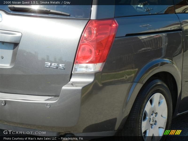 Smoke Metallic / Gray 2006 Nissan Quest 3.5 S