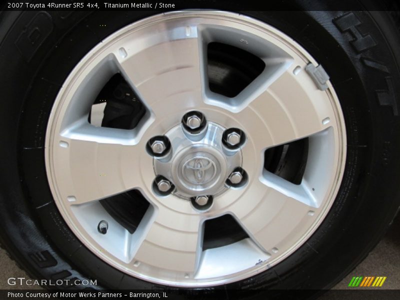 Titanium Metallic / Stone 2007 Toyota 4Runner SR5 4x4