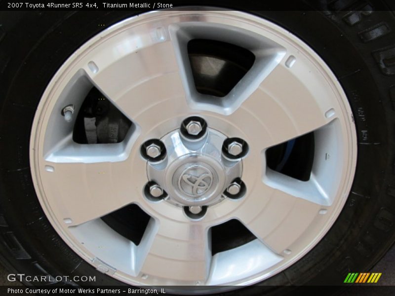 Titanium Metallic / Stone 2007 Toyota 4Runner SR5 4x4