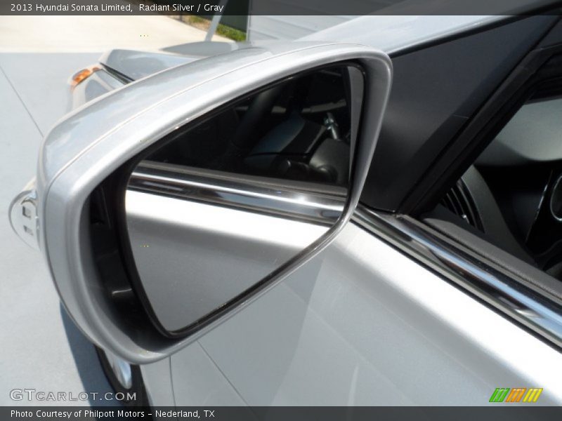 Radiant Silver / Gray 2013 Hyundai Sonata Limited
