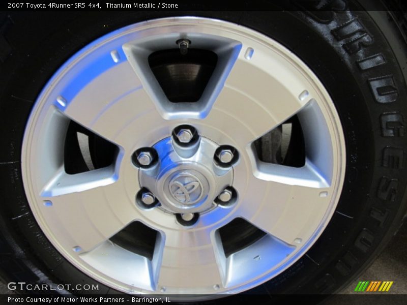 Titanium Metallic / Stone 2007 Toyota 4Runner SR5 4x4