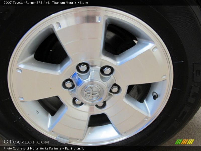 Titanium Metallic / Stone 2007 Toyota 4Runner SR5 4x4