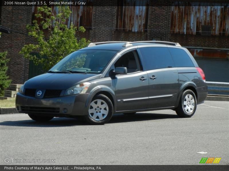 Smoke Metallic / Gray 2006 Nissan Quest 3.5 S