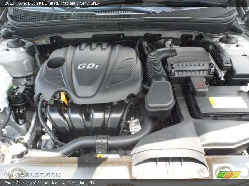 Radiant Silver / Gray 2013 Hyundai Sonata Limited