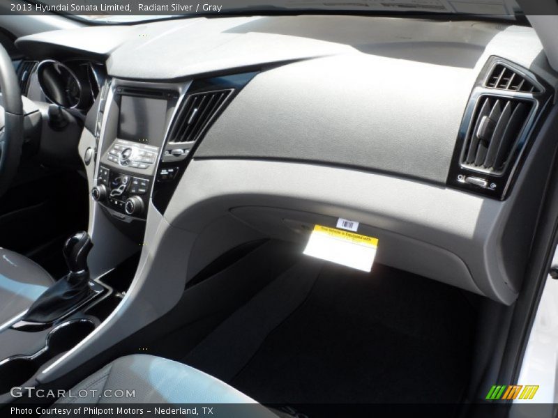 Radiant Silver / Gray 2013 Hyundai Sonata Limited