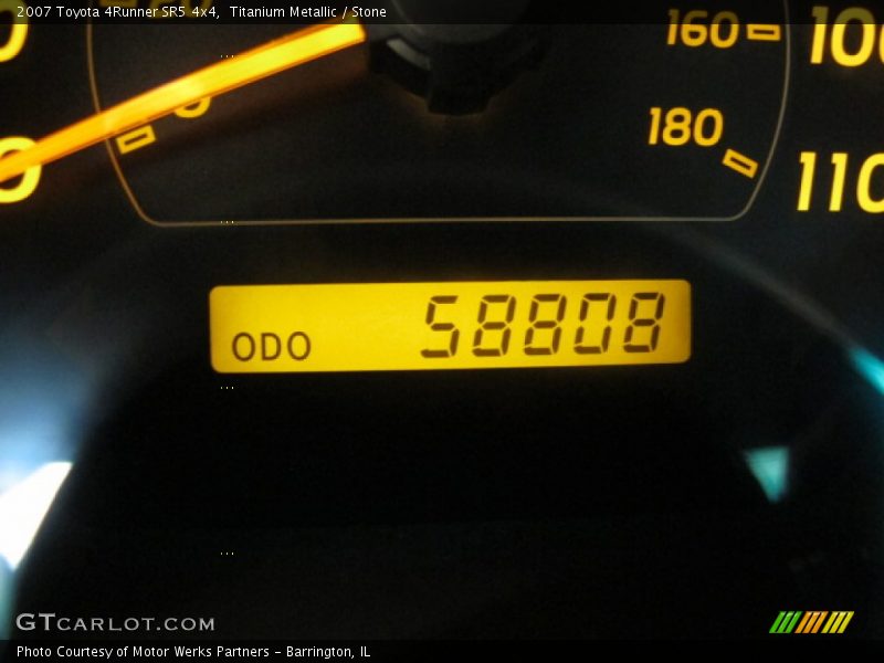 Titanium Metallic / Stone 2007 Toyota 4Runner SR5 4x4