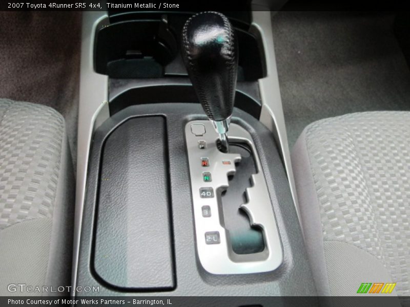 Titanium Metallic / Stone 2007 Toyota 4Runner SR5 4x4