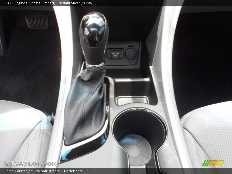 Radiant Silver / Gray 2013 Hyundai Sonata Limited
