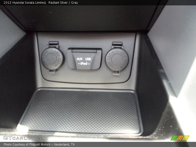 Radiant Silver / Gray 2013 Hyundai Sonata Limited