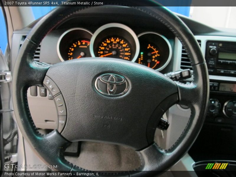 Titanium Metallic / Stone 2007 Toyota 4Runner SR5 4x4