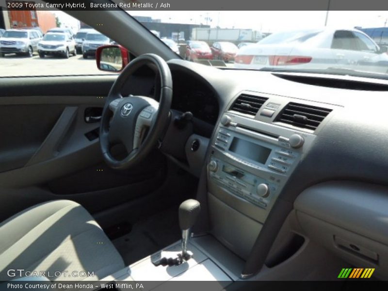 Barcelona Red Metallic / Ash 2009 Toyota Camry Hybrid