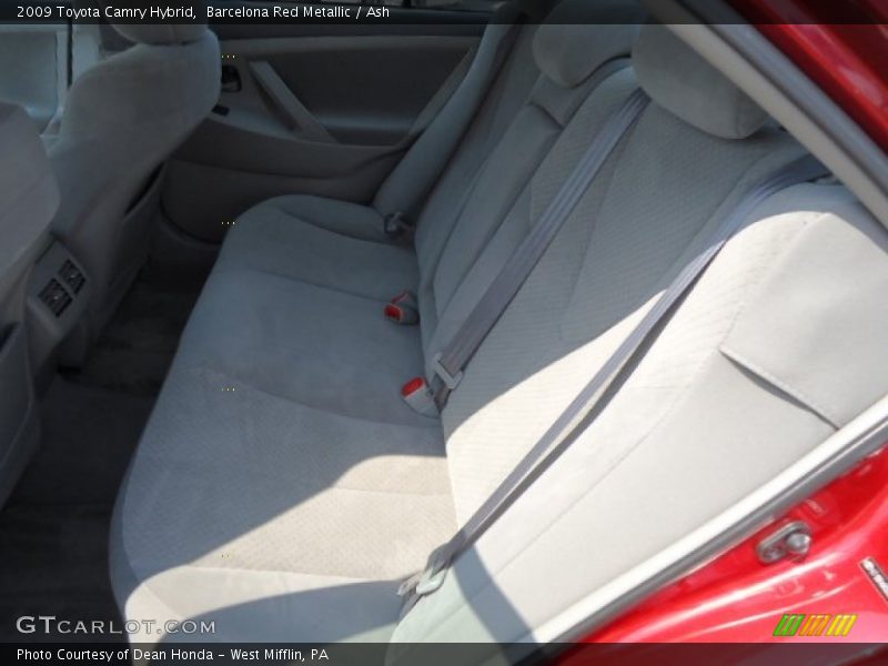 Barcelona Red Metallic / Ash 2009 Toyota Camry Hybrid