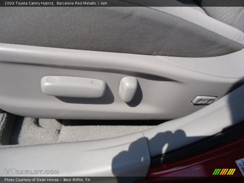 Barcelona Red Metallic / Ash 2009 Toyota Camry Hybrid