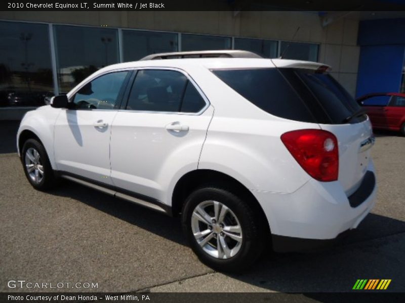 Summit White / Jet Black 2010 Chevrolet Equinox LT