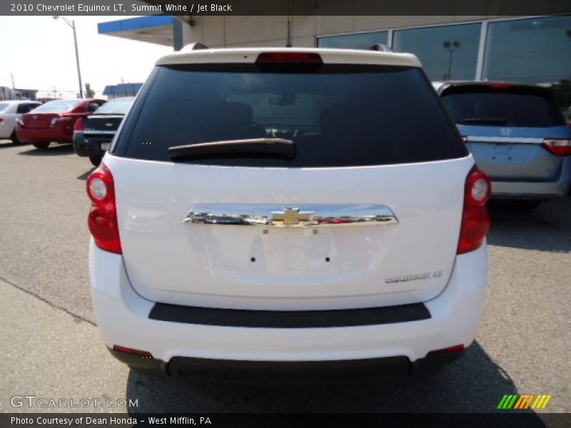 Summit White / Jet Black 2010 Chevrolet Equinox LT