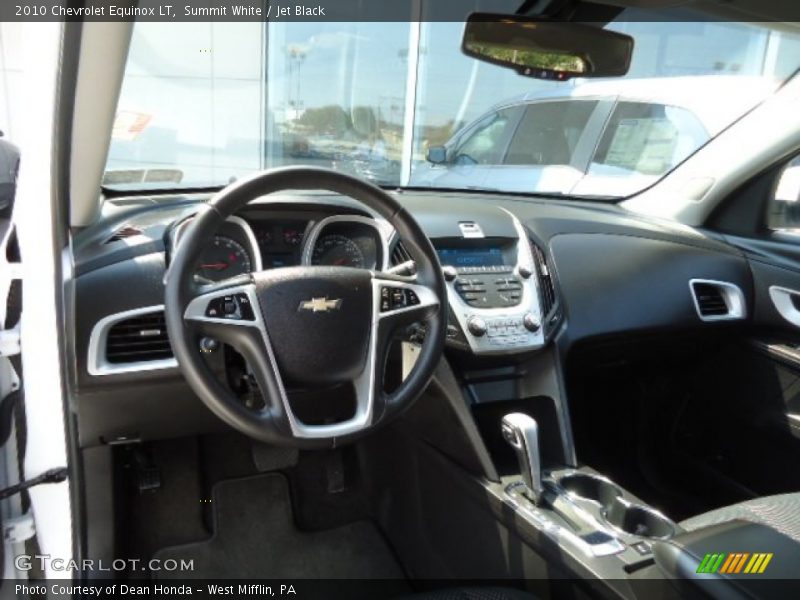 Summit White / Jet Black 2010 Chevrolet Equinox LT