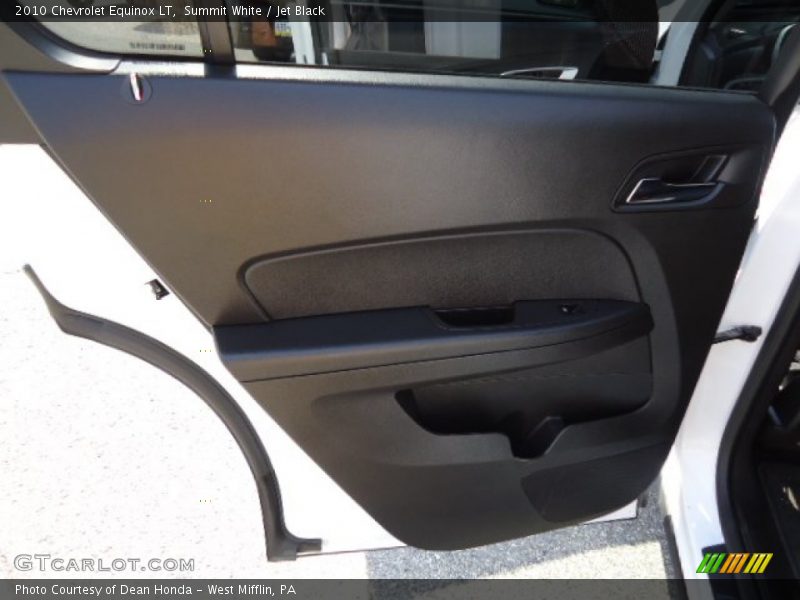 Summit White / Jet Black 2010 Chevrolet Equinox LT