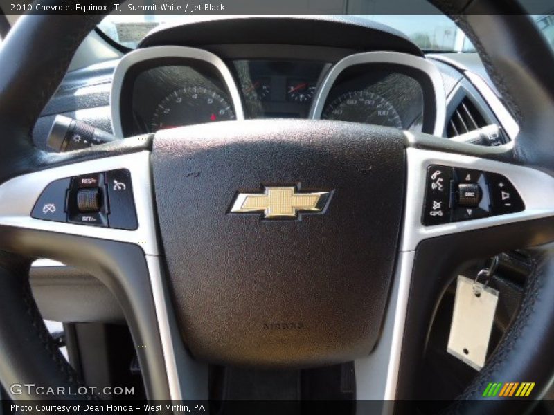 Summit White / Jet Black 2010 Chevrolet Equinox LT